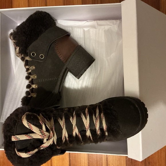 See By Chloe Dark Brown Ankle Boots - Picture 3 of 4